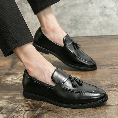 CHIROM SUPPLY Men's Brogues High Quality Leather Dress Shoes