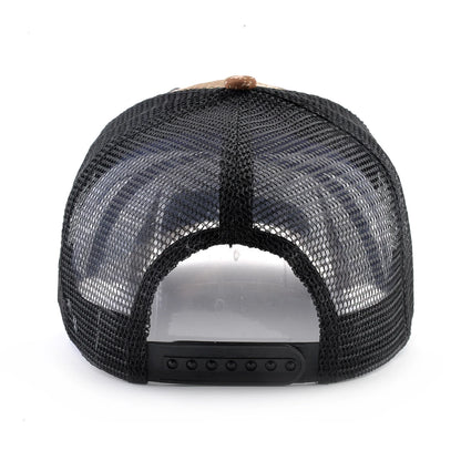 Men's Fashion Snapback Trucker Caps With Embroidery+Adjustable Visor