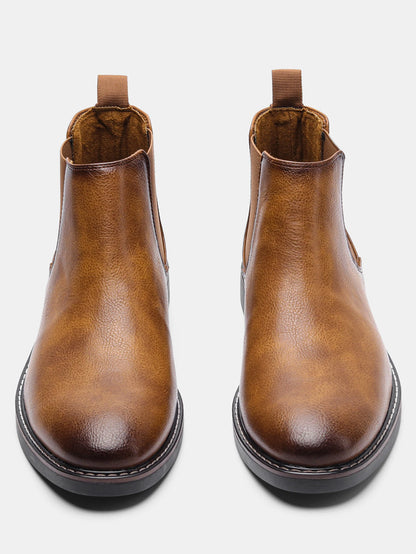 CHIROM SUPPLY Men's Retro Comfortable Dress Boots