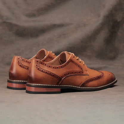 CHIROM SUPPLY Men's Brogue Dress Shoes