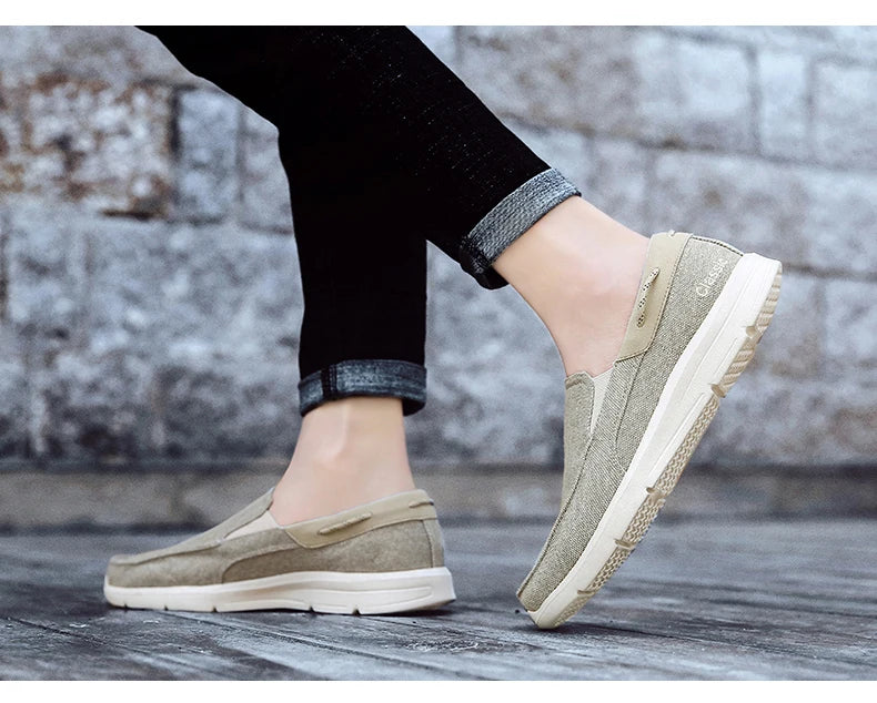 CHIROM SUPPLY Men's Breathable Casual Lightweight Slip Sneakers