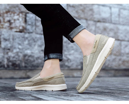 CHIROM SUPPLY Men's Breathable Casual Lightweight Slip Sneakers