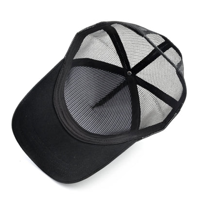 Men's Fashion Snapback Trucker Caps With Embroidery+Adjustable Visor