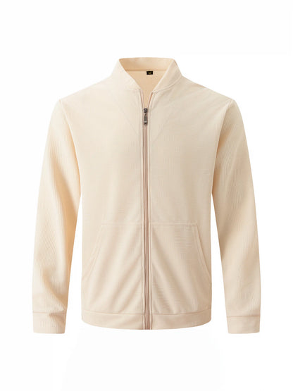 CHIROM SUPPLY Men's Casual Solid Color long-sleeved Jacket