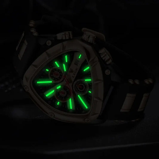 LIGE Original Luxury Men's Sport Quartz Waterproof Watch