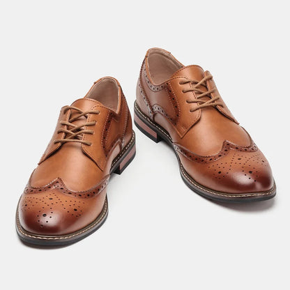CHIROM SUPPLY Men's Brogue Dress Shoes