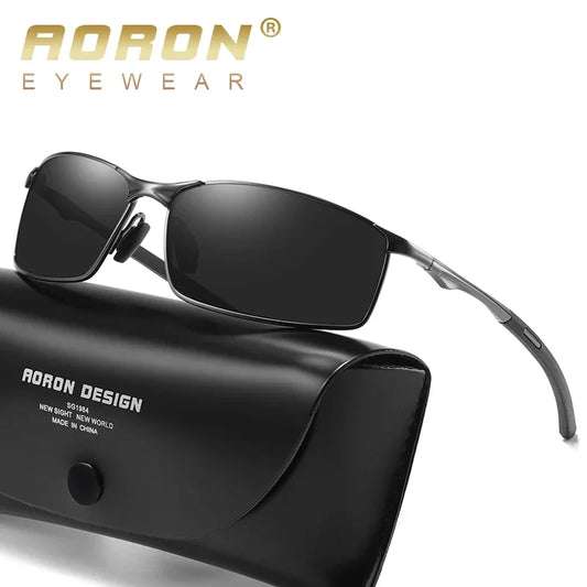 AORON Mens Polarized Driving UV400 Anti-Glare Sunglasses