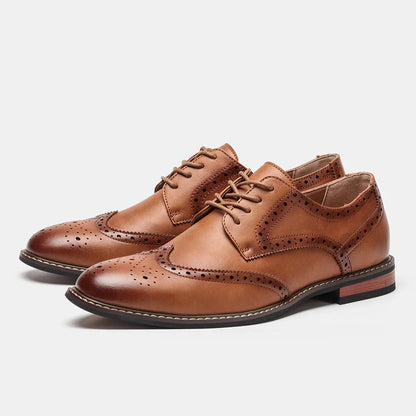 CHIROM SUPPLY Men's Brogue Dress Shoes