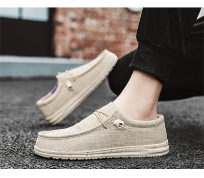 CHIROM SUPPLY Men's Lightweight Leisure Breathable Outdoor Canvas Shoes