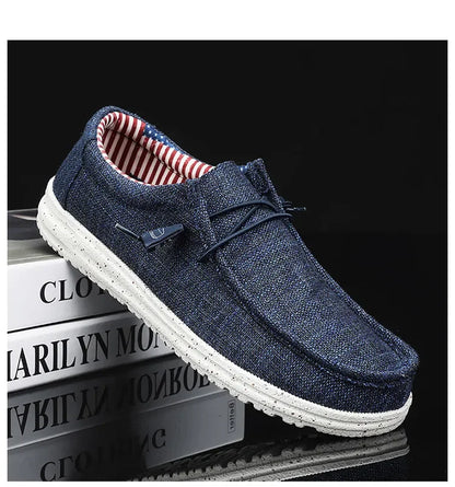 CHIROM SUPPLY Men's Lightweight Leisure Breathable Outdoor Canvas Shoes