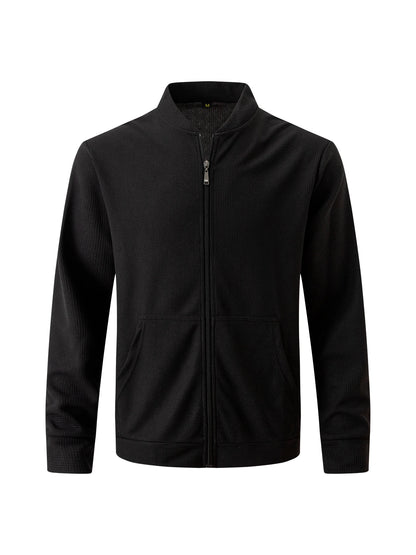CHIROM SUPPLY Men's Casual Solid Color long-sleeved Jacket