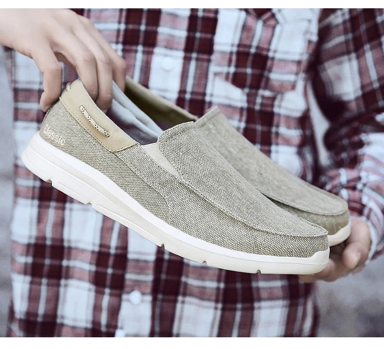 CHIROM SUPPLY Men's Breathable Casual Lightweight Slip Sneakers