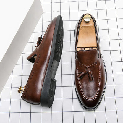 CHIROM SUPPLY Men's Brogues High Quality Leather Dress Shoes