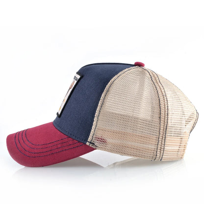 Men's Fashion Snapback Trucker Caps With Embroidery+Adjustable Visor
