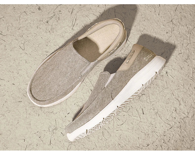 CHIROM SUPPLY Men's Breathable Casual Lightweight Slip Sneakers