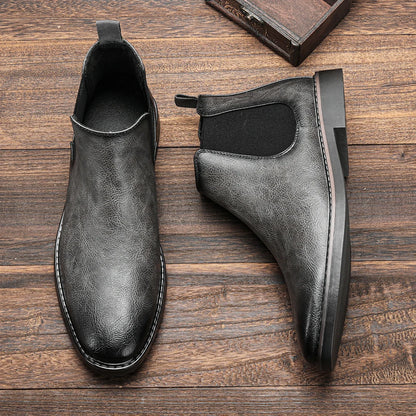 CHIROM SUPPLY Men's Retro Comfortable Dress Boots