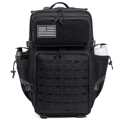CHIROM SUPPLY Men's 50L Tactical Survival Backpack with Rucksack Bottle Holder.