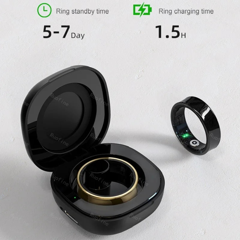 Qring R09 Men's Fitness Tracker Waterproof Remote Control Electronic New Arrival Smart-Ring.