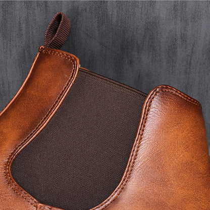 CHIROM SUPPLY Men's Retro Comfortable Dress Boots